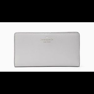 Kate Spade Gray Bi-fold Wallet